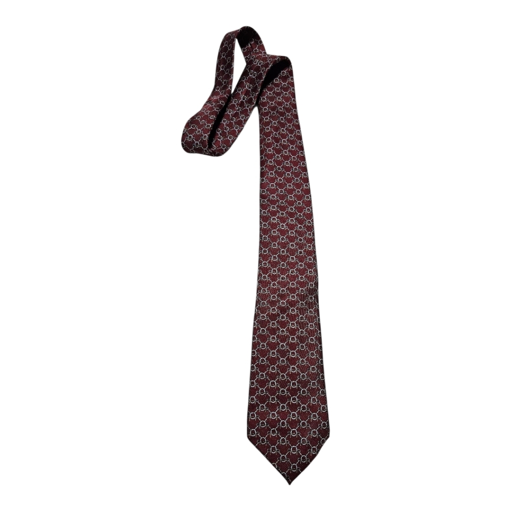 Vintage St Michael Vintage Silk Neck Tie Made UK